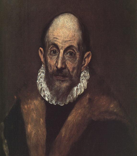El Greco Self Portrait 1 Sweden oil painting art
